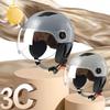 3c Certified Electric Car Helmet Men and Women Four Seasons General Electric Car Motorcycle Safety Semi-helmet