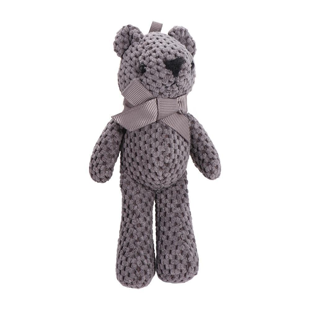 Soft Stuffed Mini Bear Dolls Creative Design Bear Plush Toy Pineapple Bear Plush Toys Key Pendant