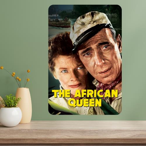 The African Queen Classic Movie Metal Poster Sign