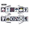 Tummy Time Toys, High Contrast Black and White Baby Soft Book Newborn Sensory Toys for Infants Visual Training Early Education