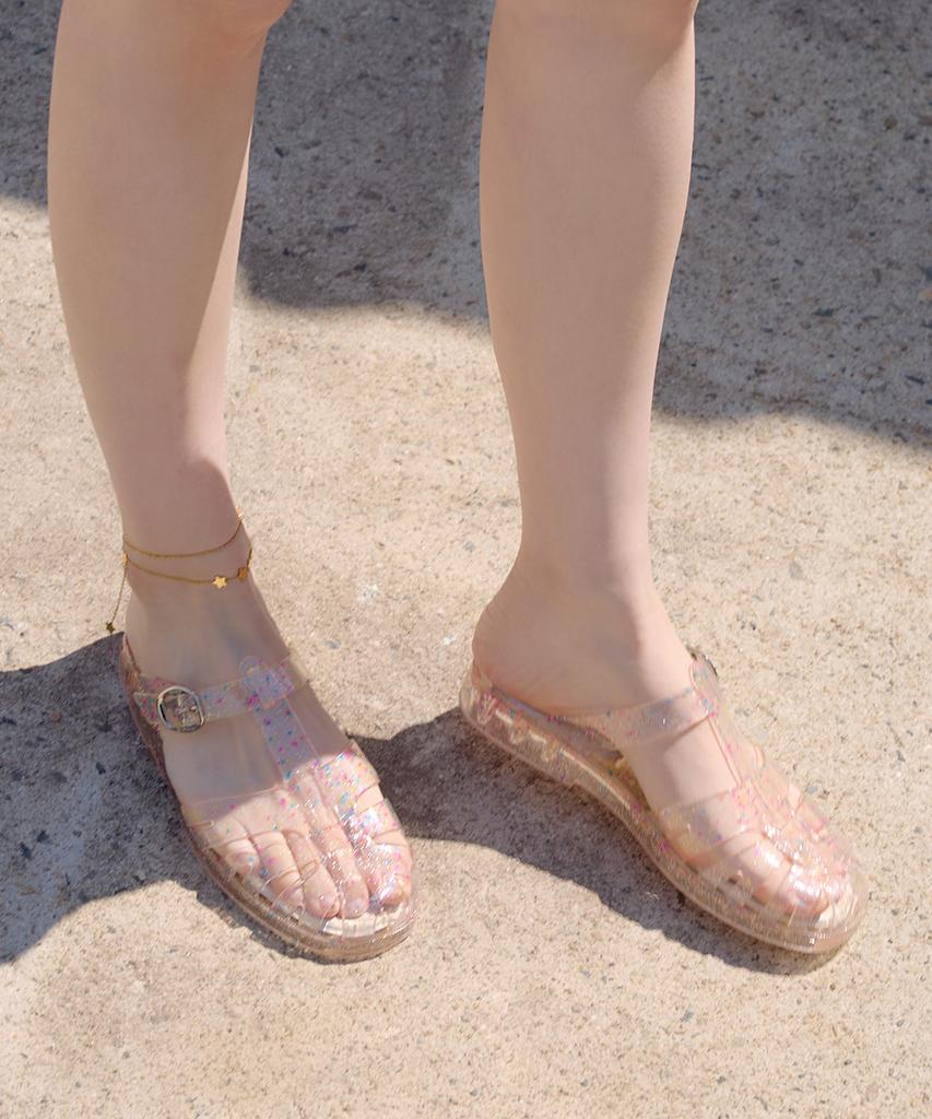Рыбацкие тапочки Rockfish Weatherwear Glair Fisherman Mules - Clear Star