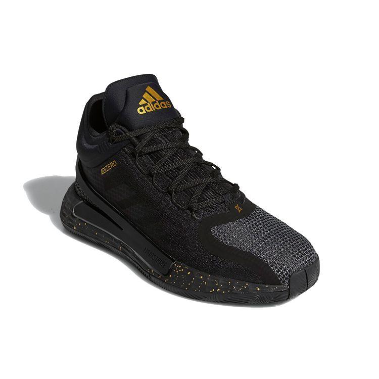 adidas Кроссовки унисекс D Rose 11 Black Gold Metallic Core-Black Grey-Six FZ1544