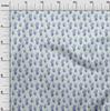 oneOone Cotton Flex Light Blue Fabric Cactus Fabric For Sewing Printed Craft Fabric By The Yard 40 Inch