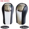 High Quality Manual 5/6 Speed Gear Shift Knob Leather Gaiter Boot Case For Toyota Corolla AYGO Verso RAV4 YARIS VITZ Car Styling