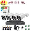 4K AHD Coaxial Surveillance System: HD 4/8-Channel, Indoor/Outdoor Waterproof CCTV Kit