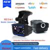 2-in-1 English/Russian Radar Speed Detector & HD Driving Recorder (2-inch) - VG3 Electronic Dog