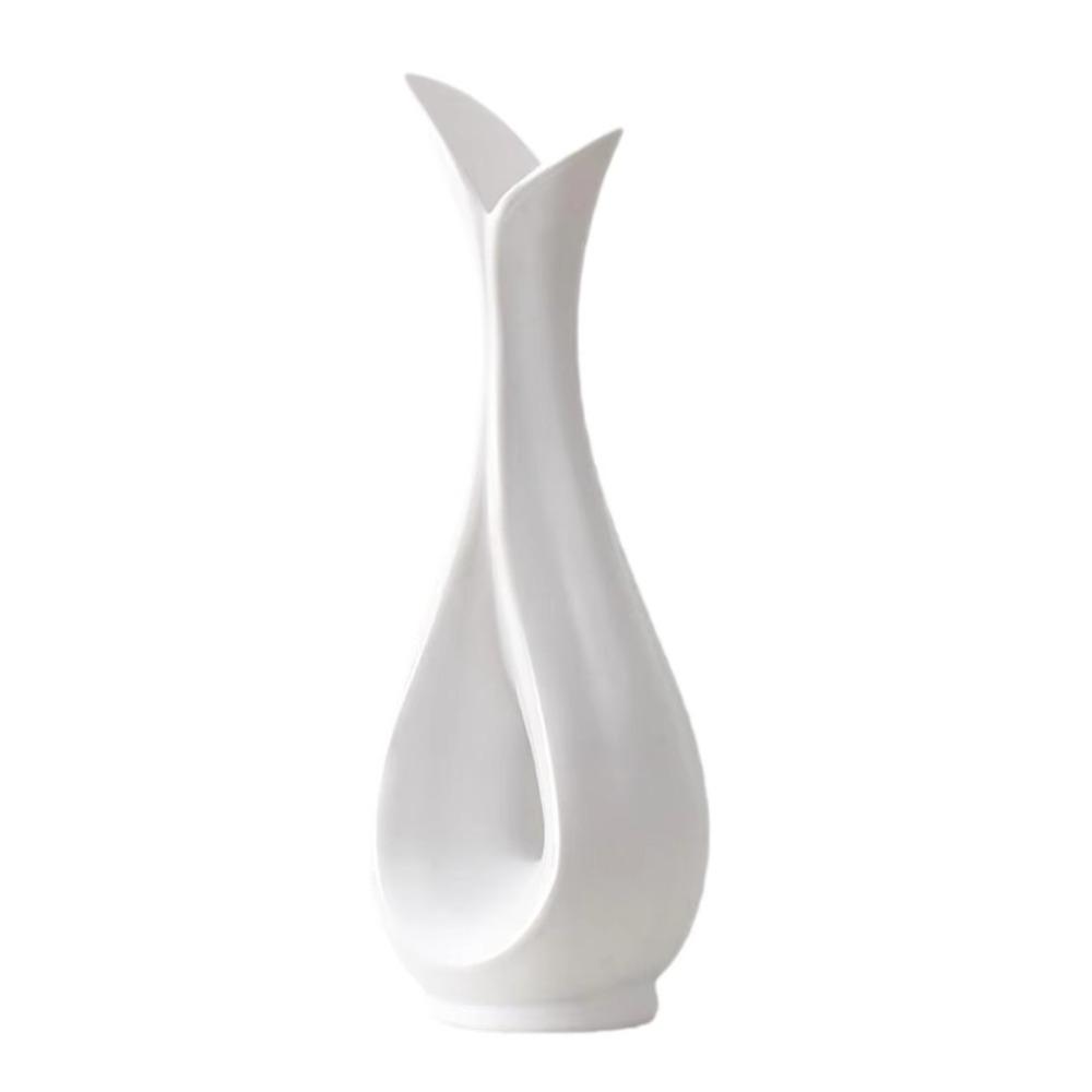 Handmade Decorative Vase Irregular Shape Table Vase Simple Flower Arrangement Ornament Office