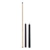 Jump Break Cue 3 Pieces 4.6FT Wood Jump Break Pool Cue Stick with 14mm Tip for Billiard Accessories