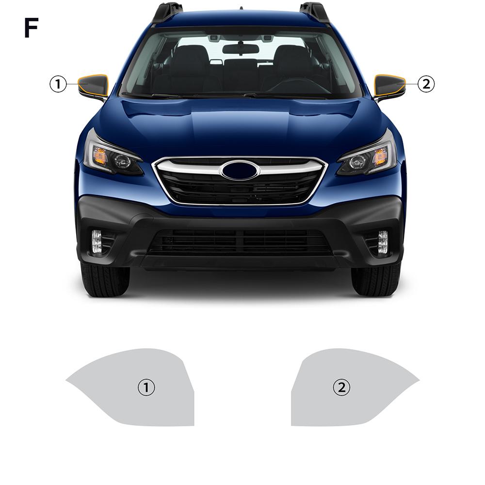 Для Subaru Outback 2020 2025 2025 Защитная пленка для краски Прозрачная пленка PPF Защита от царапин Предварительно вырезанная Пленка для кузова автомобиля 0,2 мм Покрытия