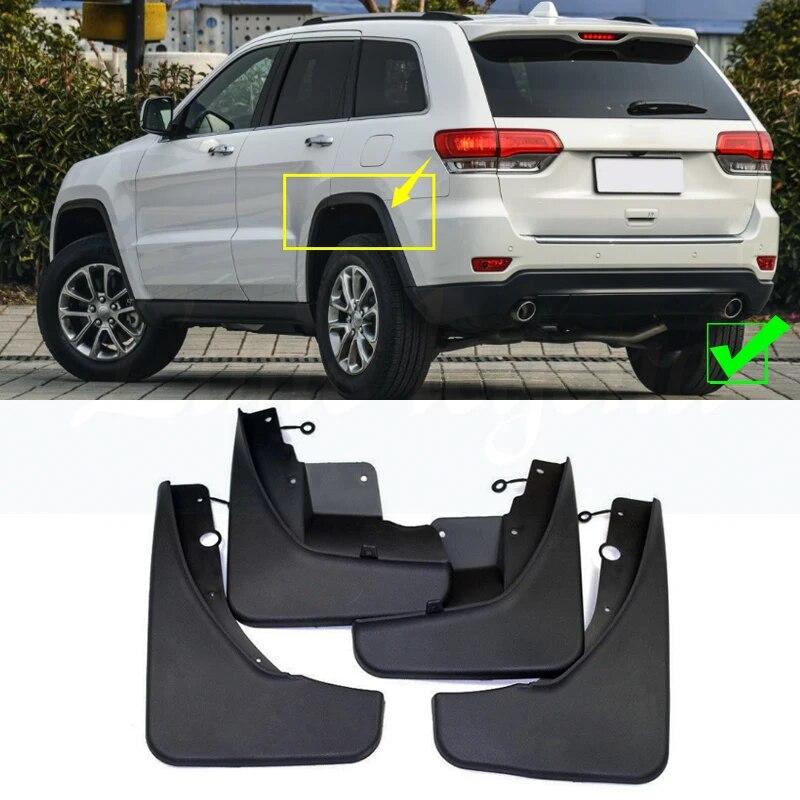 Mud Flaps For Jeep Grand Cherokee WK2 Mudguards Fender Mud Flap Splash Guards Mud Flaps Mudguards Car Accessories Front Rear