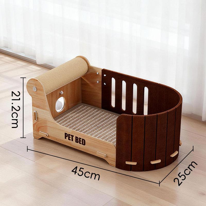 Sisal recliner scratching board vertical integrated wear-resistant non-chip grinding claw ball cat toy claw pad recliner