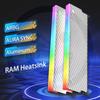 5V 3PIN ARGB Радиатор для оперативной памяти DDR Aura Sync Охладитель для оперативной памяти DDR2 DDR3 DDR4 DDR5 для настольного ПК с термосиликоновой прокладкой