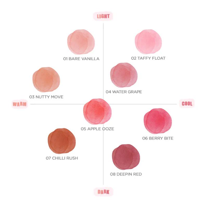 Rom&nd Тинт для губ Bare Water Tint 4,5 г