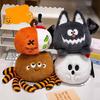 Adorable Halloween Pumpkin Plush Toy Spider And Bat Soft Doll For Kids And Collectors