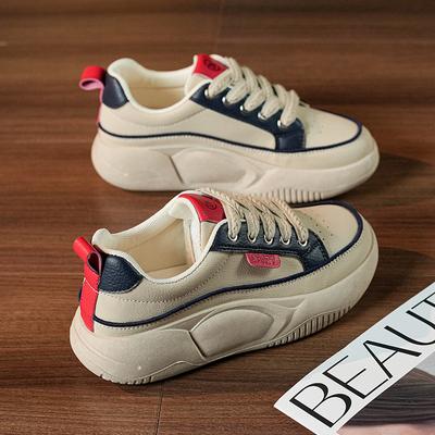 Обувь для папы женская ins tide 2025 весна новая мода универсальная взрывная супер огненная толстая подошва корейская версия повседневной спортивной обуви