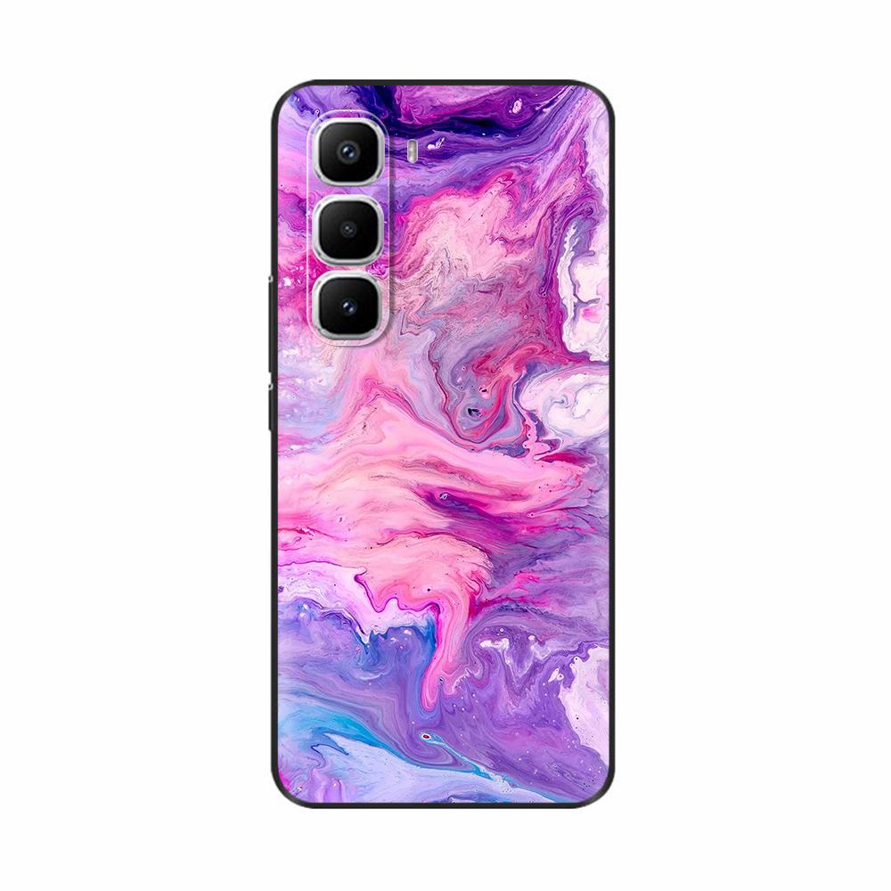 Чехол для Infinix Hot 60 Pro Plus Популярный Чехол с Цветком в Форме Сердца Мягкий ТПУ Силиконовая Задняя Крышка Для Телефона Infinix Hot 60i Hot60 Pro