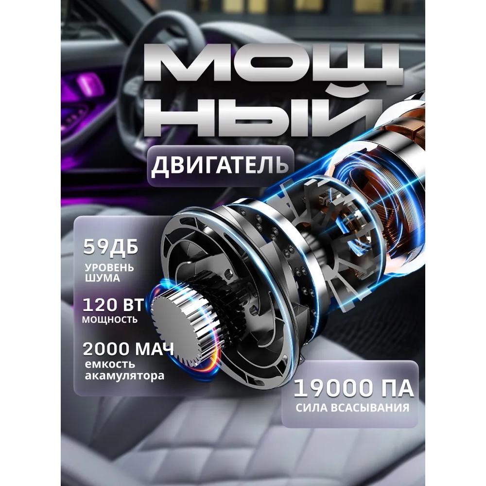 Автомобильный пылесос беспроводной мощный автомобильный мини-пылесос для автомобиля и дома