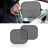 Car Rear Window Sunshade With Suction Cup, Sun UV Rays Protection For Car Back Window, Sunlight Shield Blocker Mesh Cover For Rear Facing Seats, Car