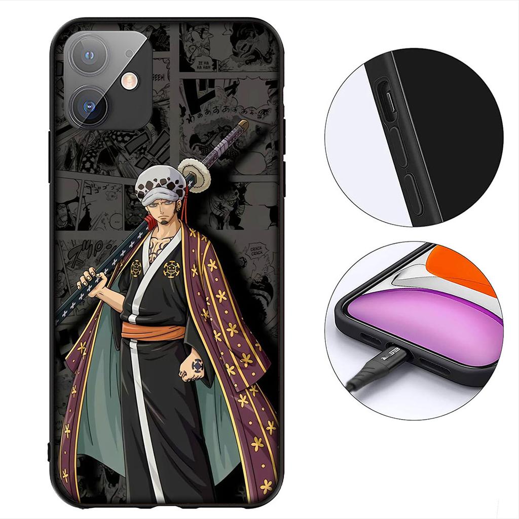 Чехол для телефона One Piece Luffy Trafalgar Water Law для Xiaomi Redmi 15C 15 A5 9A 9C NFC 9T Note 9 8 8T 4G 5G Защитный чехол