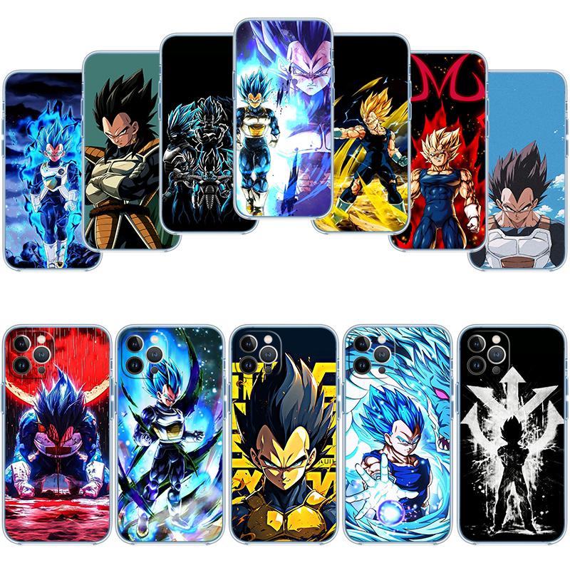 Dragon Ball Vegeta Transparent Phone Case for LG K22 K30 K40 K40S K41 K42 K50 K50S K51 K51S K52 K61 K62 K71 K92 Q61