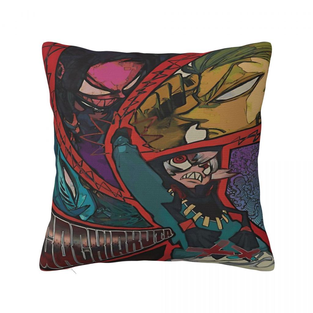 Trendy Home Gachiakuta Manga Rudodecorations Pillowcase Accessories Zanka Riyo Enjin Pillow Covers Zipper Multi Size