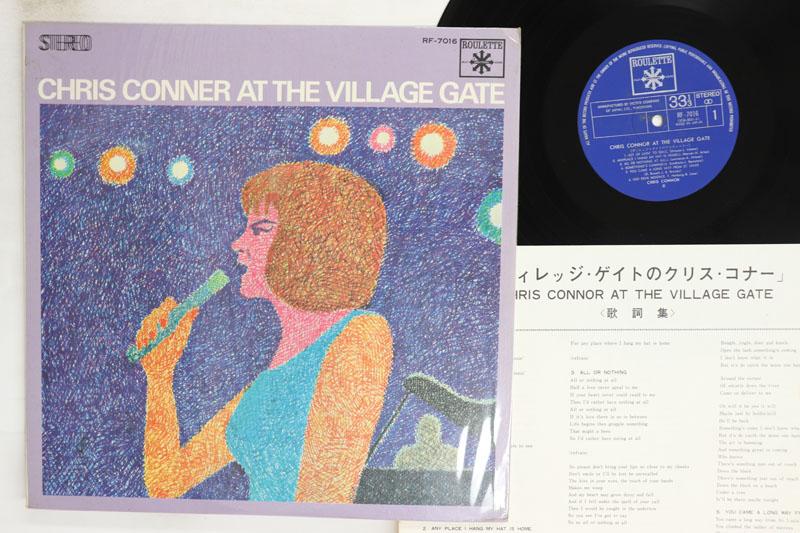 Виниловая пластинка CHRIS CONNOR At The Village Gate RF7016 ROULETTE JAZZ Япония Джаз Б/у
