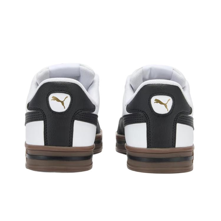 Puma Smash Vulc V3 Искусственная кожа Мода Повседневные Классические Простые Дышащие Прочные Низкие Кеды для Скейтбординга Унисекс Кроссовки Белые 380752-22