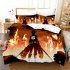 New Attack On Titan Bedding Set Single Twin Full Queen King Size Attack On Titan Bed Set Children Kid Bedroom Duvet Cover Sets
