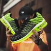 Мужские кроссовки для бега Fly-knit с воздушной подушкой - Модные, Повседневные, Сетчатые, Спортивные кроссовки больших размеров для весны и осени