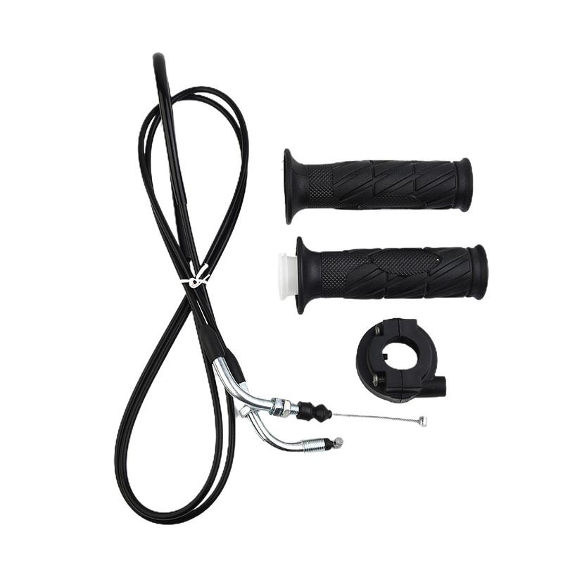Practical Useful Hand Grip Throttle Cable Inner Diameter 23mm Brand New Metal Plastic 1 Pair For Gy6 125cc-150cc