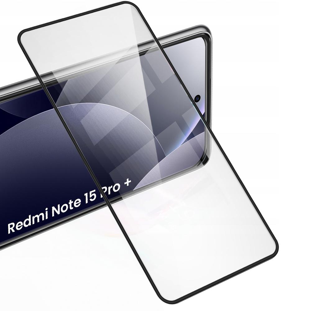 2x Tempered Glass for Xiaomi Redmi Note 15 Pro Plus 5G / Poco M8 Pro 5G, ERBORD 3D full, full screen glass