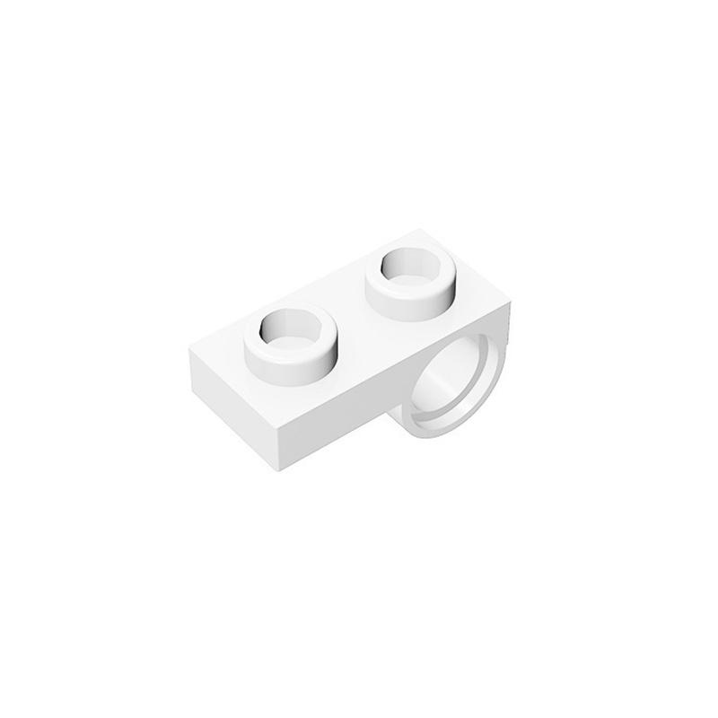 10 ШТ 18677 28809 Пластина Специальная 2x2 с отверстием для штифта 1/2 Кирпичик Игрушка Для Технического Строительного Блока Подарок DIY MOC