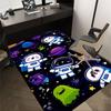 1PC space explorer space creature Anti-slip carpet, suitable for Office, bedroomand playrooms. It can also be used as a sofa footrest cover-W97