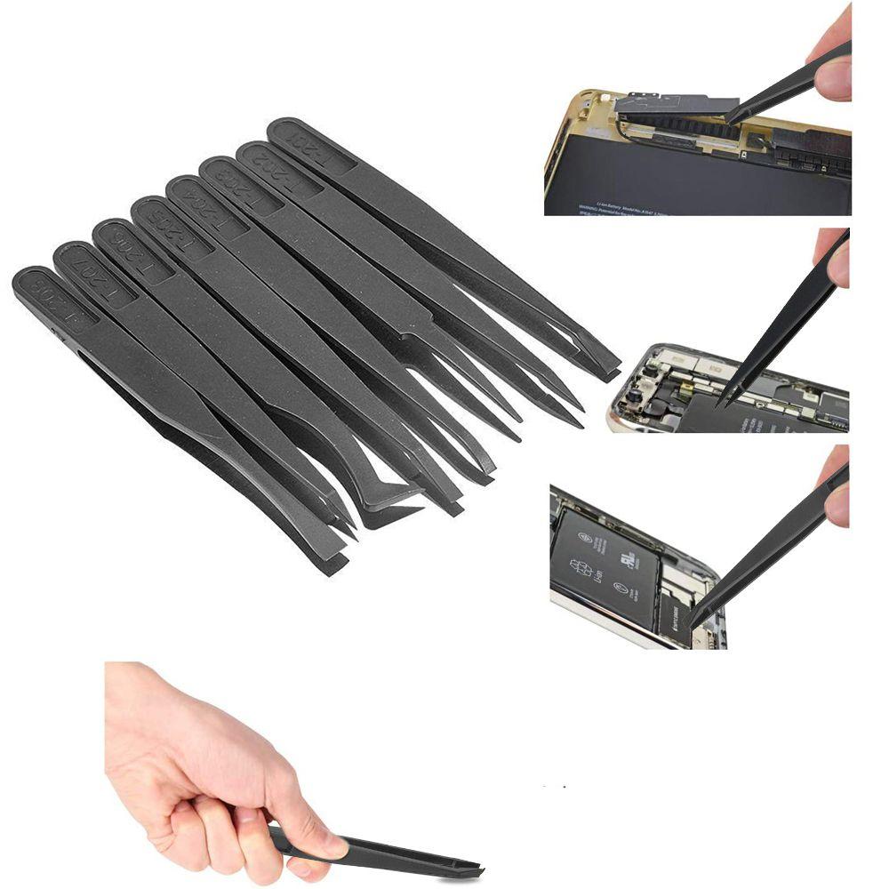 Curved Straight For Electronics Laboratory Work DIY Tools Repair Tools Tweezers Maintenance Tools
