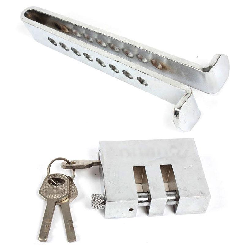 Универсальный автомобильный замок педали тормоза сцепления из легированной стали, защита от кражи для автомобилей, грузовиков, дроссельной заслонки, педали акселератора