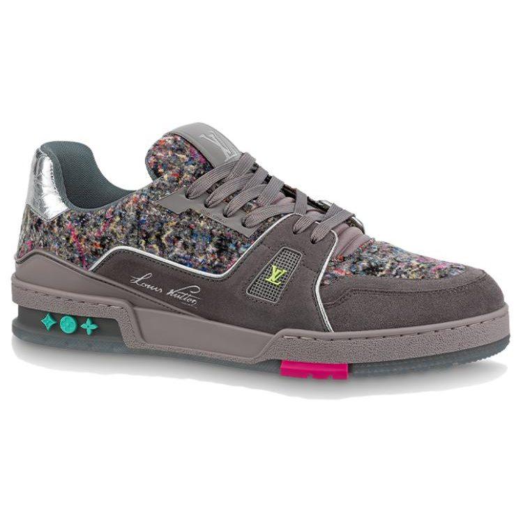Louis Vuitton Кроссовки Lv 'Серые с цветной сеткой' 1A998B