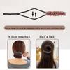 Accessories Braiders Tool Hair Band Quick Bun Curler Rhinestone Lazy Hairpin Donut Bun Maker
