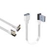 Плоский USB 2.0 удлинительный кабель, широкая совместимость для дискового накопителя, кардридера, сетевого оборудования и камеры