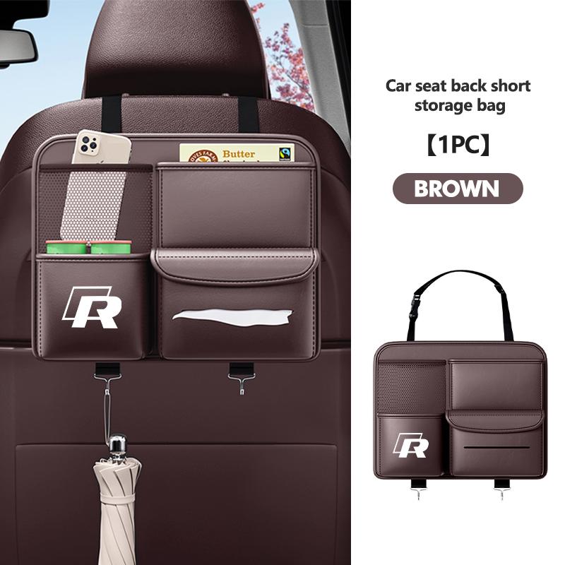 Car Backseat Organizer Storage Bag Seat Back Hanging Bag For Volkswagen VW Golf Jetta Passat mk4 mk5 mk6 CC B5 B6 B7 Golf 4 zj6