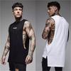 Men's Sleeveless T-shirt Summer Sports Loose Comfortable Undershirt Simple Casual O-neck Thin Waistcoat Soft and Skin-friendly