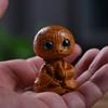 Резьба по кипарису с утеса Новый сидячий стиль Дзен Мультяшный Знак Зодиака Змея Лошадь Обезьяна Дракон Статуэтка Милый Креативный Домашний Настольный Орнамент