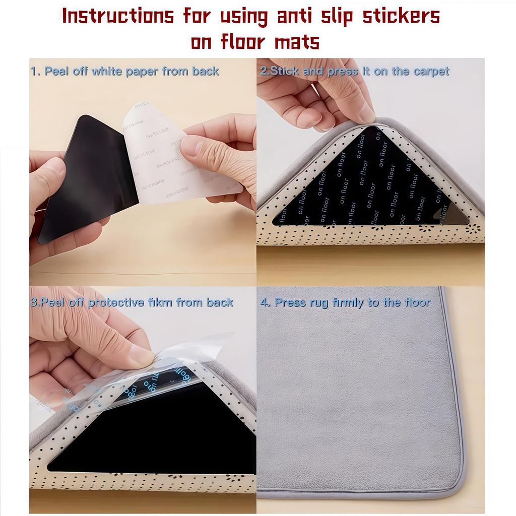 [Плоский 2D, не 3D]В комплекте 2 противоскользящих коврика1 шт. Круглый коврик с рисунком осенних листьев и белки - Мягкий, нескользящий полиэстеровый коврик для пола wi