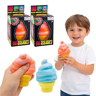 Needoh Nice Cube От Schylling Сенсорные Игрушки-Сжималки Наборы Мороженое Цвет Мягкие Игрушки Снятие Стресса Игрушки-Антистресс Наборы Игрушек Для Детей Взрослых Коллекционные