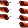 4M 157" Car Hood Air Intake Pipe Air Ducting Hose Heat Resistant Temperature Resistance Flexible 25/32/38/42/45/51/63mm
