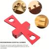 2pcs Woodworking Dovetail Scribe, Mortise and Tenon Drawing Scale Board, Dovetail Scribe Ruler, Woodworking Scribing Tool