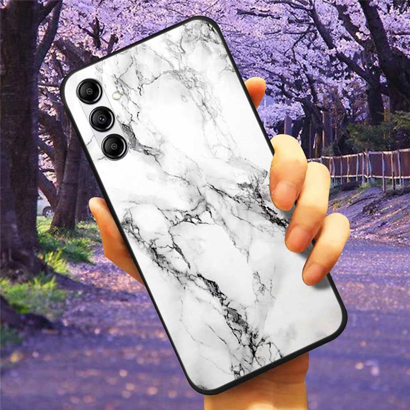 Tempered Glass Phone Case For Samsung A34 A14 A54 5G Cover For Galaxy A13 A137F A24 M54 A8 Plus Hard Back Bumper A 54 GalaxyA34