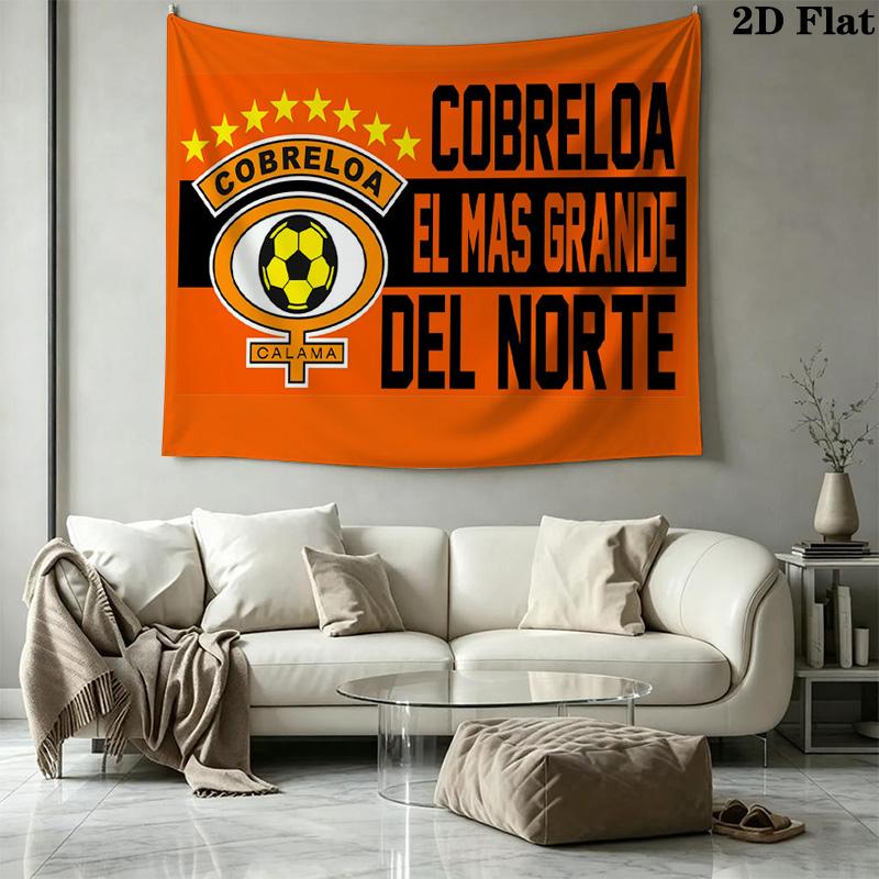 Cobreloa Wall Tapestry Aesthetic Wall Hanging Printed Fabric Blanket Decorative Tapestries for Bedroom Living Room Home Decor