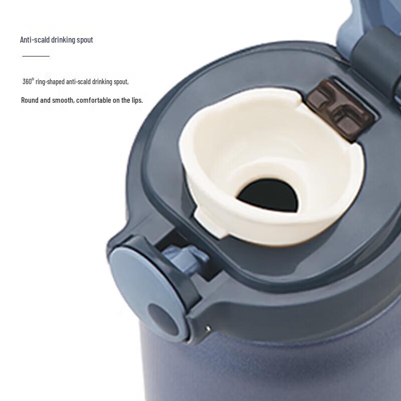 THERMOS Pure Titanium 500ml Insulated Mug with Magnetic Lock