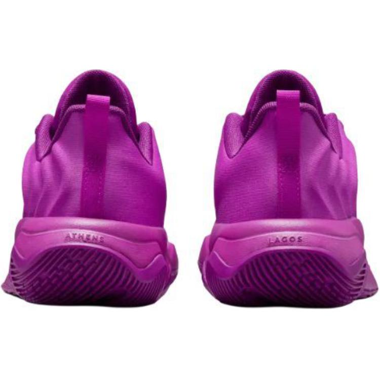 Nike Giannis Immortality 4 GS Enforcer Kids Sneakers Purple Bold-Berry Green-Strike FZ6734-501