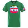 26 Penn Fishing Логотип Принт Новые Унисекс Модные Футболки с коротким рукавом Трендовые Простые Универсальные Футболки с коротким рукавом Быстросохнущие